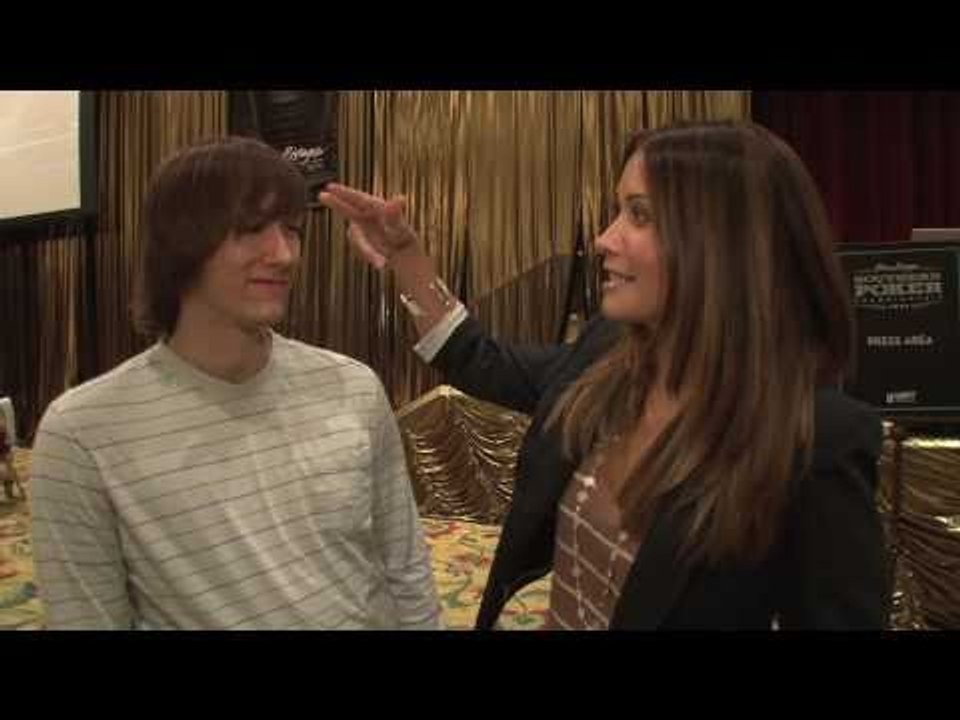 Randal Flowers on Day 1 of the WPT Southern Poker Championship