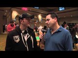Matt Savage and Brandon Novena at the Borgata Poker Open