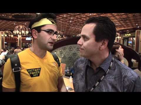 Matt Savage and Antonio Esfandiari at the Doyle Brunson Five Diamond World Poker Classic