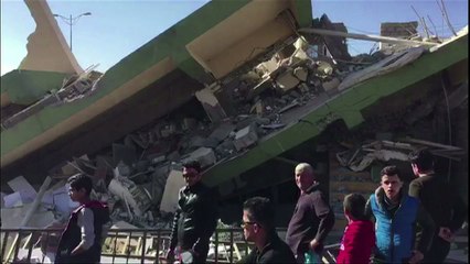 Catástrofe en frontera Irán-Irak por violento sismo