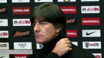 Joachim Low post match reaction  England vs Germany 10-11-2017