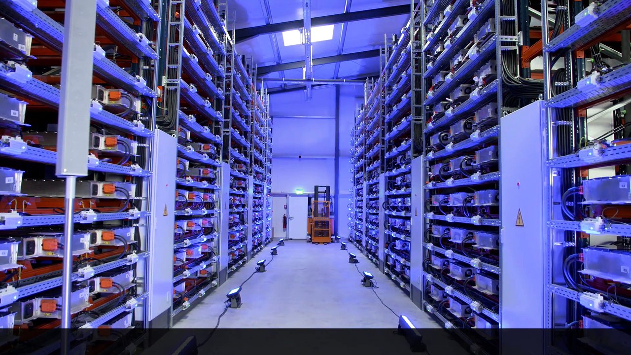 Inbetriebnahme der BMW Speicherfarm Leipzig