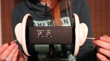 ASMR ♥ Ear Brushing | 3D Sound