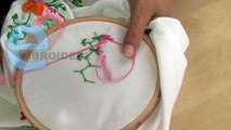 Hand Embroidery: Beginner Stitches (Border Stitch and more)