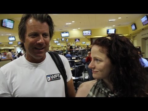 Vince Van Patten on Day 1A of the Jacksonville bestbet Open