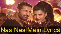 Nas Nas Mein Lyrics – Welcome Back | Meet Bros Anjjan