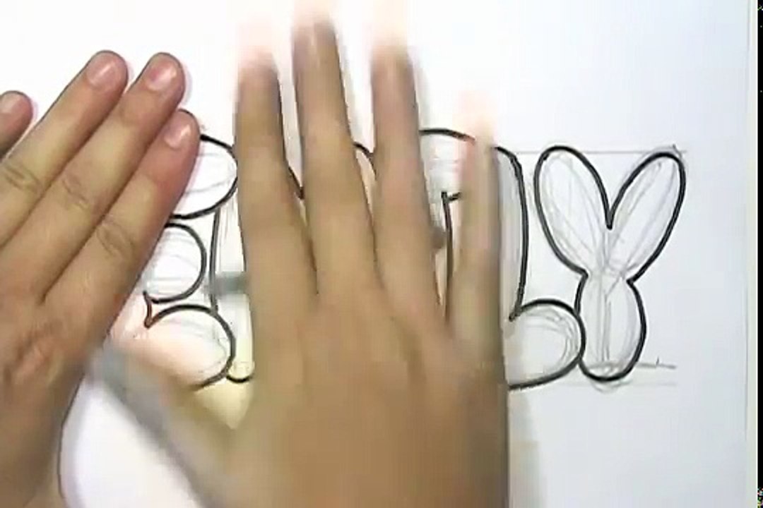How to Graffiti Letters - Write Emily in Bubble Letters | MAT