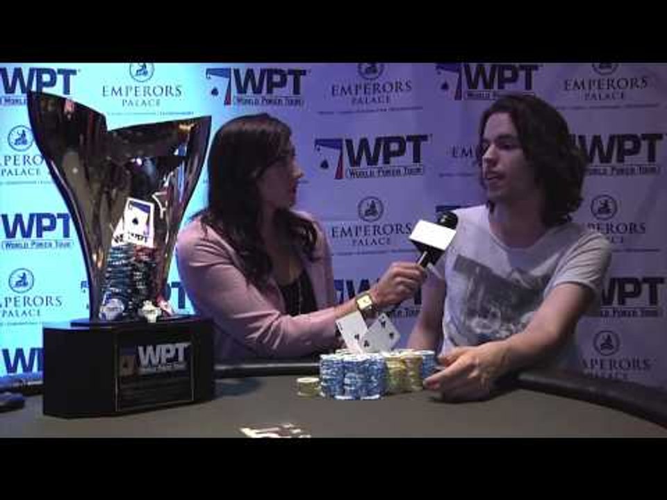 Season XI WPT Emperors Palace Poker Classic: Champion's Interview - Dominik Nitsche