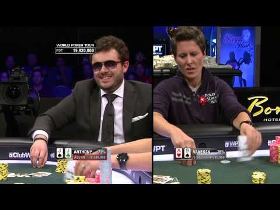 WPT Season 12 Borgata Poker Open: Vanessa Selbst Making Big Plays