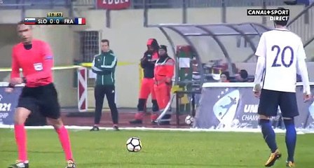Milan Tucic Goal HD -  Slovenia U21	1-0	France U21 13.11.2017