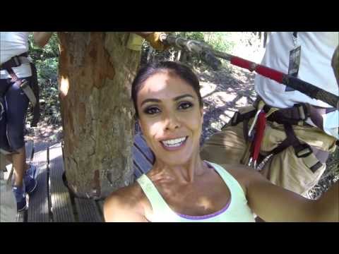 WPT Royal Flush Girls - Ziplining Through the Caribbean Greens