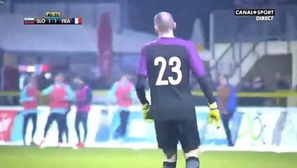 Moussa Dembele  Second Goal HD - Slovenia U21	1-2	France U21 13.11.2017