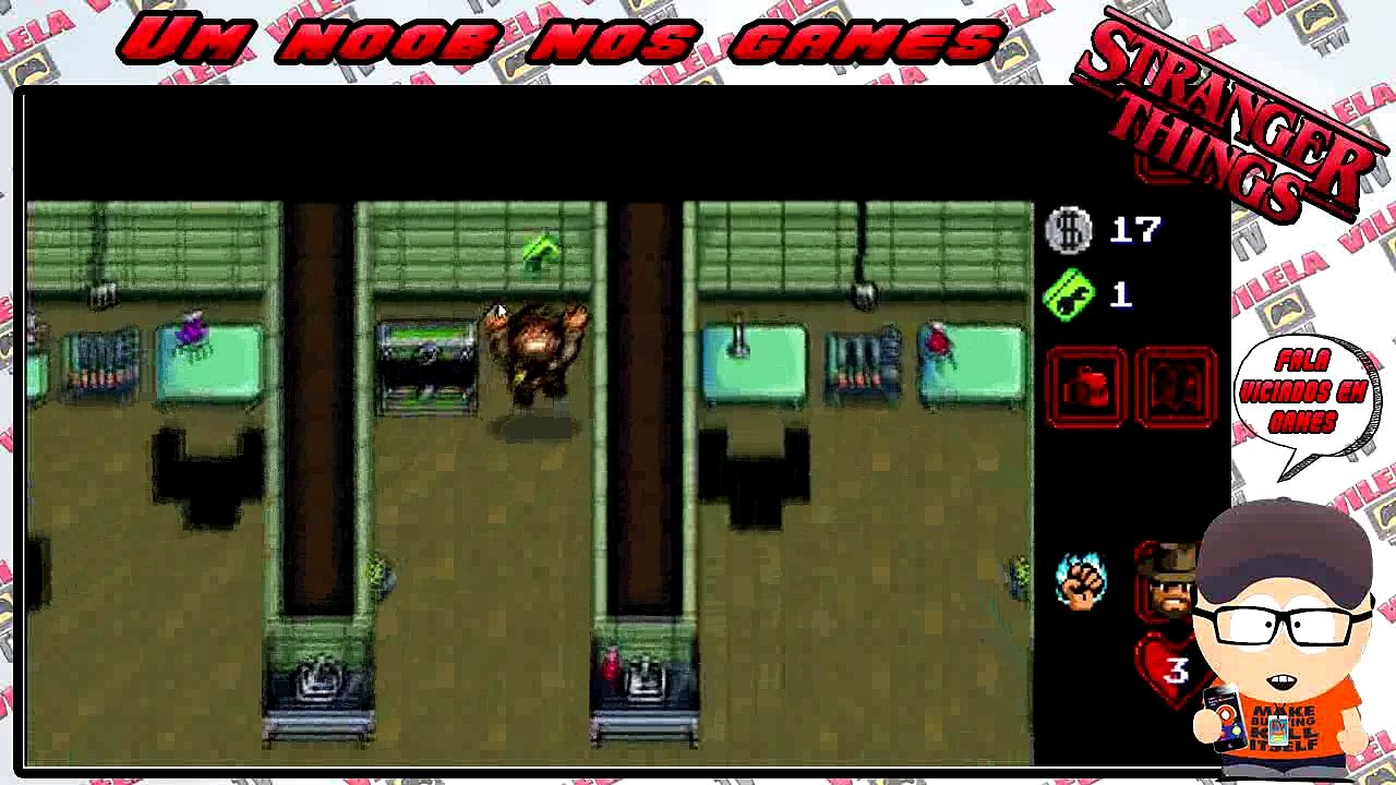 UM NOOB NOS GAMES #1 - STRANGER THINGS - THE GAME