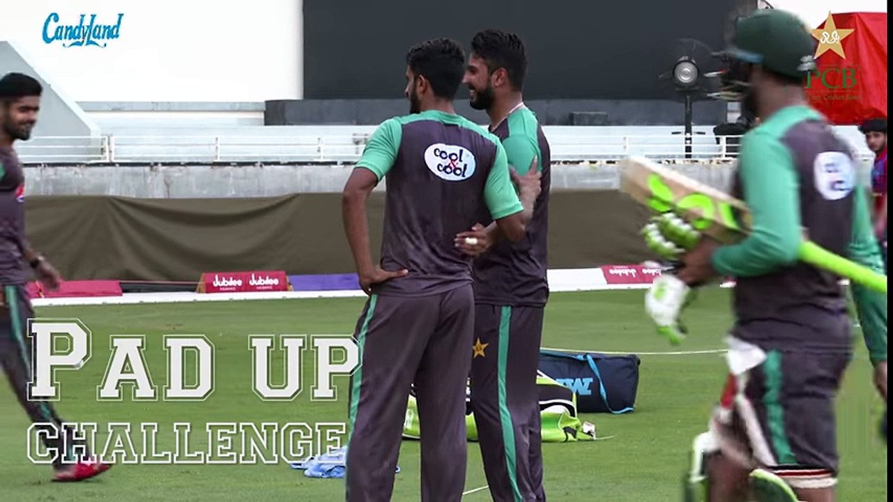 Hasan Ali and Rumman Raees | Pad Up Challenge |  PCB