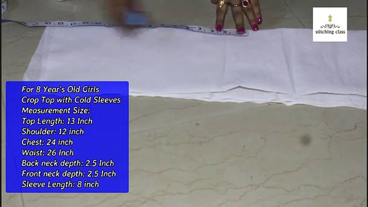 How to Make Crop Top With Cold Shoulder || Crop Top Cutting and Stitching ||