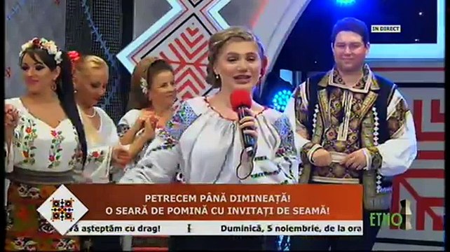 Andra Matei - Frunza verde calomfir (Seara buna, dragi romani! - ETNO TV - 03.11.2017)