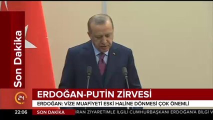 Erdoğan-Putin zirvesi