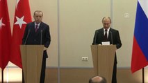 Erdoğan-Putin Ortak Basın Toplantısı - Rusya Devlet Başkanı Putin (2)