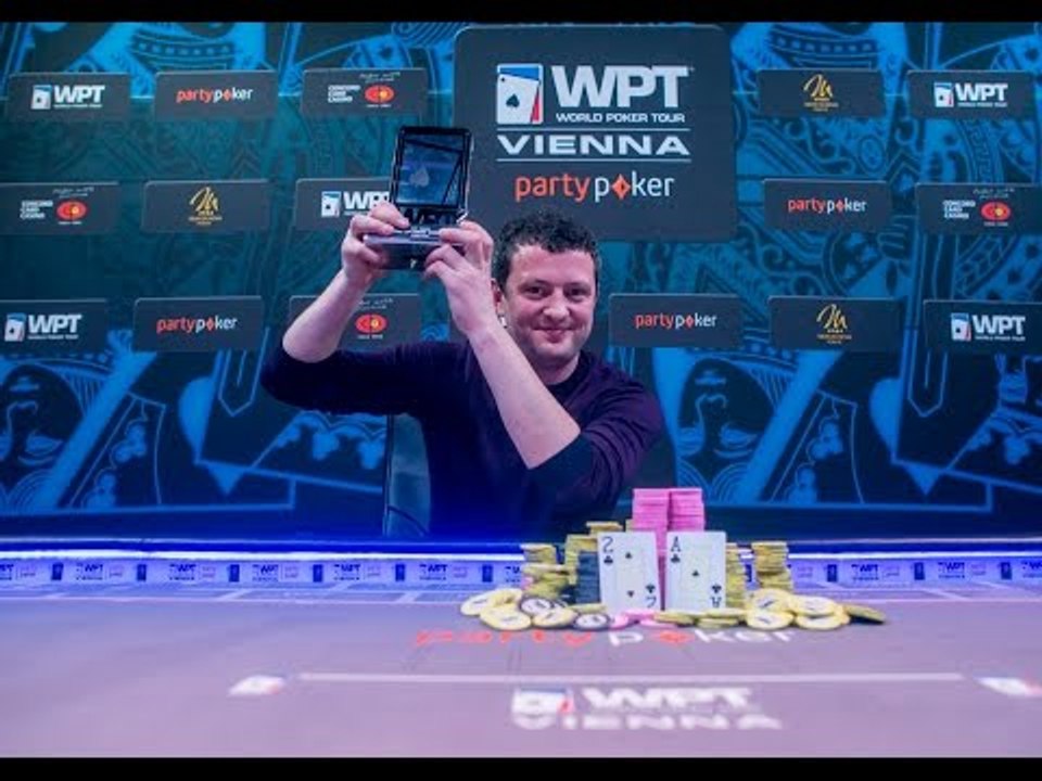Season XIV partypoker WPT Vienna Warm Up Champion James Akenhead
