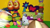 Kinder Surprise Eggs Sorpresa 健達出奇蛋 Überraschung Play Doh Eggs Hello Kitty & Winnie the Pooh