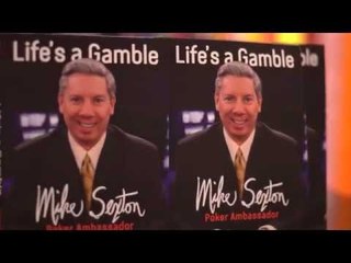 Season XV WPT500 at ARIA presented by partypoker: Mike Sexton "Life's A Gamble" book signing