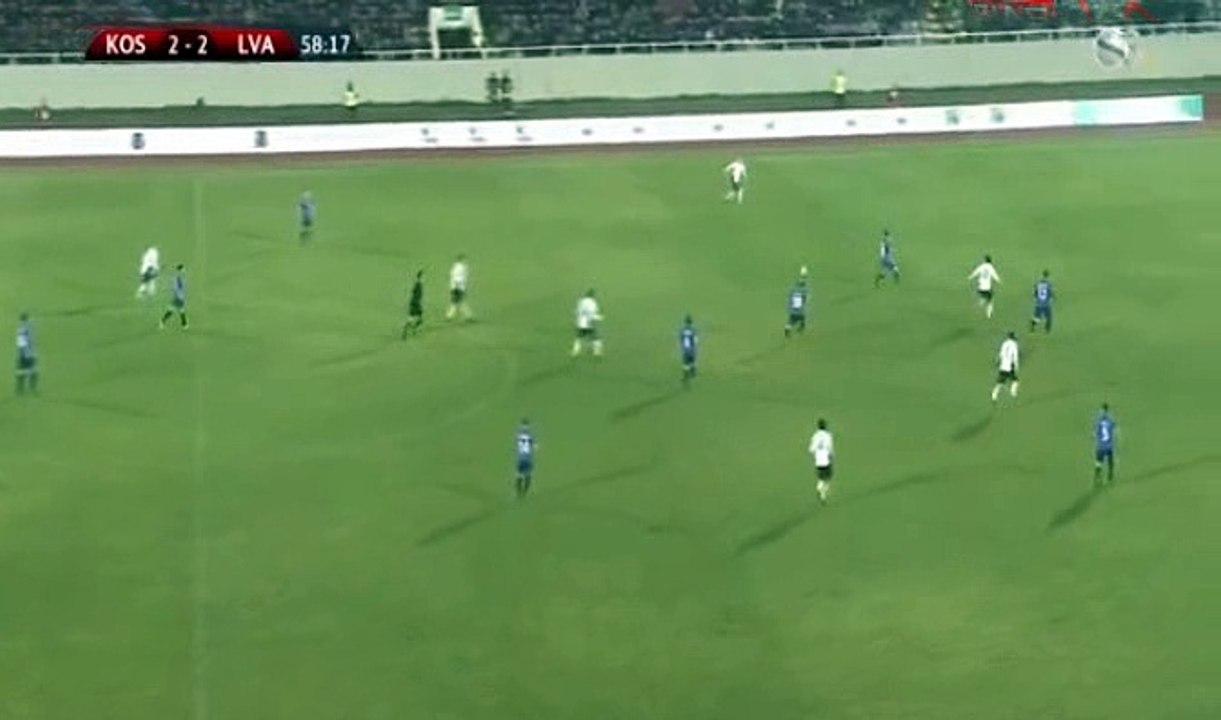 Vedat Muriqi  Goal HD -  Kosovo	2-3	Latvia 13.11.2017