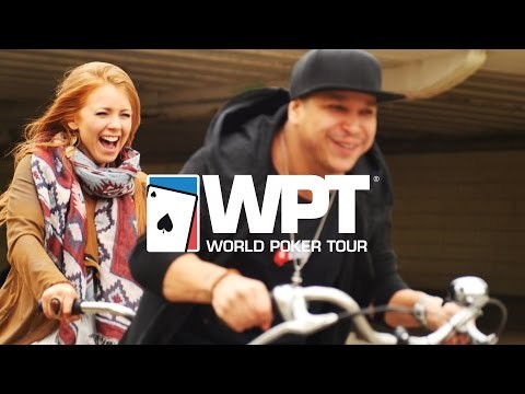 WPT Anchor Lynn Gilmartin and PokerStars Pro Felipe Ramos Bike Ride Around Amsterdam