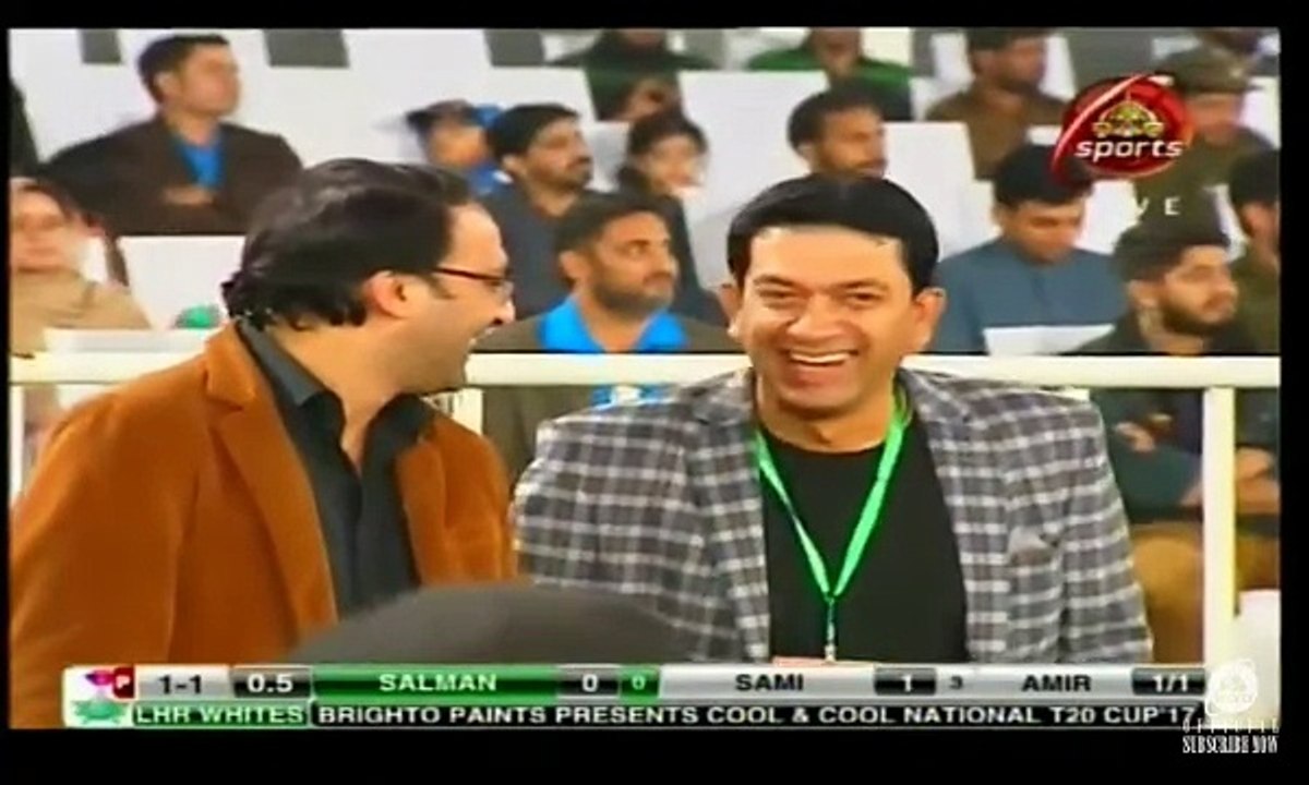 Salman Butt v Muhammad Amir National T20 Cup 2017