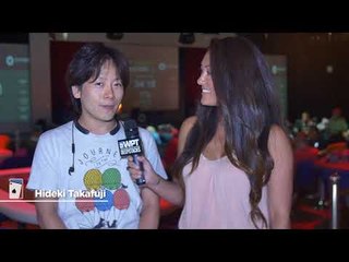 Hideki Takafuji all the way from Japan for WPTDS Portugal.