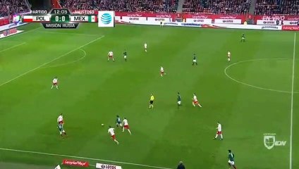 Raul Jimenez Goal HD - Poland 0-1 Mexico 13.11.2017