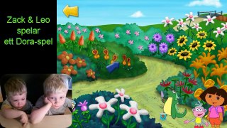 Zack & Leo spelar Doras Ryggsäck med SweDuck