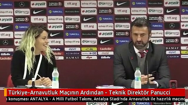 Türkiye-Arnavutluk Maçının Ardından - Teknik Direktör Panucci