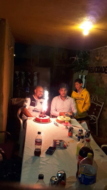 el pastel de Juan