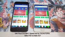 UMI Z vs UMI Plus E speed test/gaming/comparison/Helio X27 vs Helio P20/CPU battle