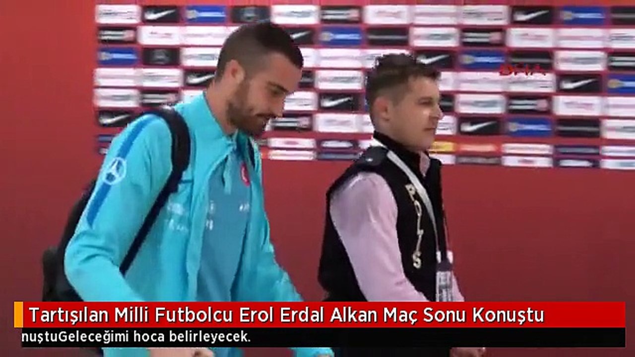Tartışılan Milli Futbolcu Erol Erdal Alkan Maç Sonu Konuştu