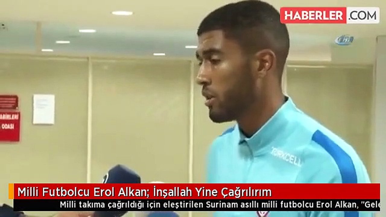 Milli Futbolcu Erol Alkan: İnşallah Yine Çağrılırım
