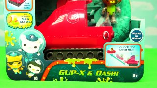 The Octonauts Toy Review Sea Slimed Gup-X Rescue Vehicle KiDs MEGA Adventure