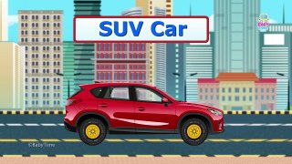 Learning Street Vehicles & Heavy Vehicles | Car Videos For Kids | Educational Video For Kids