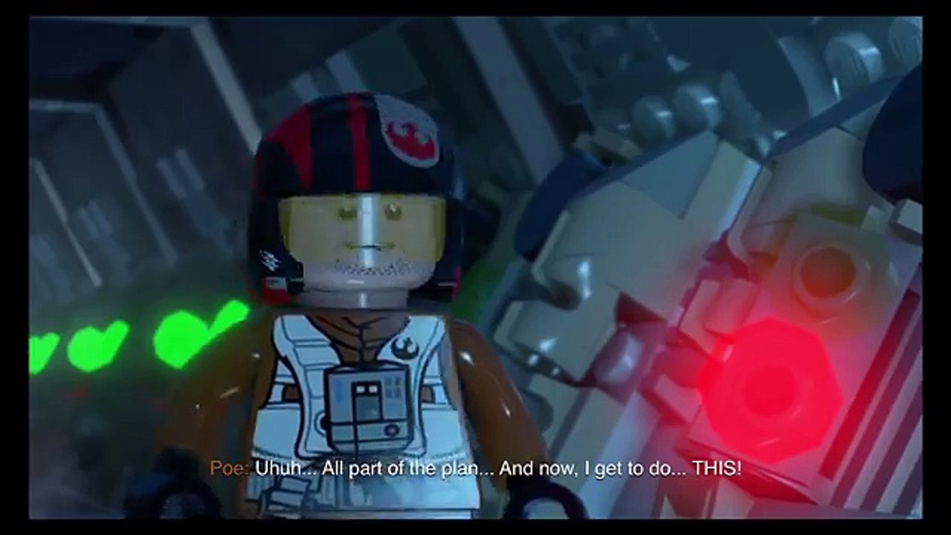 poe to the rescue lego star wars