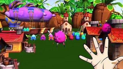 Spiderman elsa vs Captain america animal Finger family - Colors dinosaur Finger family rhymes 3D