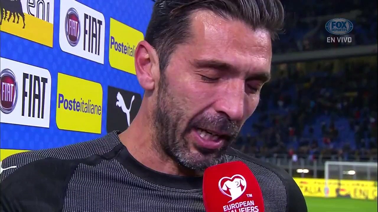 Llora Buffon, llora Italia, llora el futbol