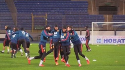 Reina el buen ambiente en la Roja de cara a su encuentro contra Rusia