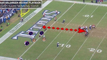 Instant Playbook: Baldy analyzes the Titans' game-winning drive