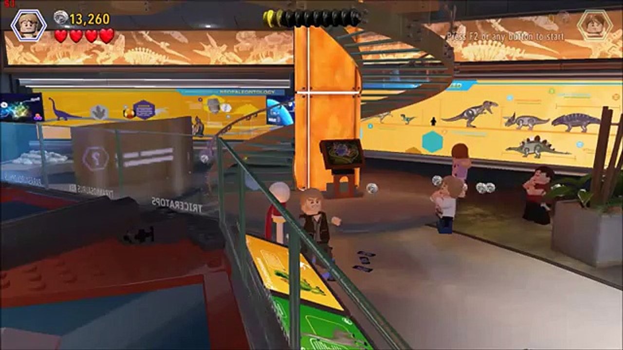 Jurassic World Lego Game Level #20 Main Street Showdown Gameplay Walkthrough By WD Toys
