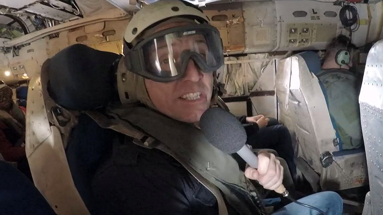 Rupert Wingfield-Hayes reports from on board the USS Ronald Reagan in the sea of Japan-p05mvwv1