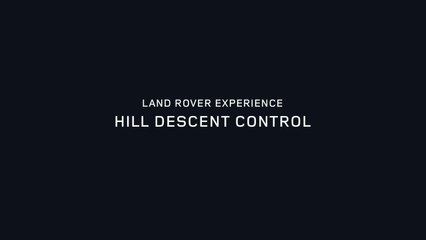 Learn how Hill Descent Control independently manages the vehicle's braking, allowing you to maintain complete control when descending a steep slope