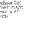 3 Toner kompatibel zu Epson Aculaser M1400 MX14 MX14NF  C13S050651  Schwarz je 2200