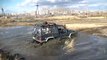 Джипы резвятся на песчаной горке. (Lexus LX 470, Land Cruiser 100, Niva, Pajero и др.)