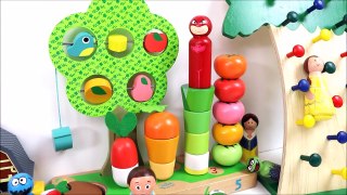 Best Baby Learn Toys Colors For Preschool Children! Paw Patrol Farm Wooden Toys Animals Fruits Veg