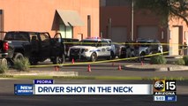 Driver arrested for shooting driver in neck in Phoenix